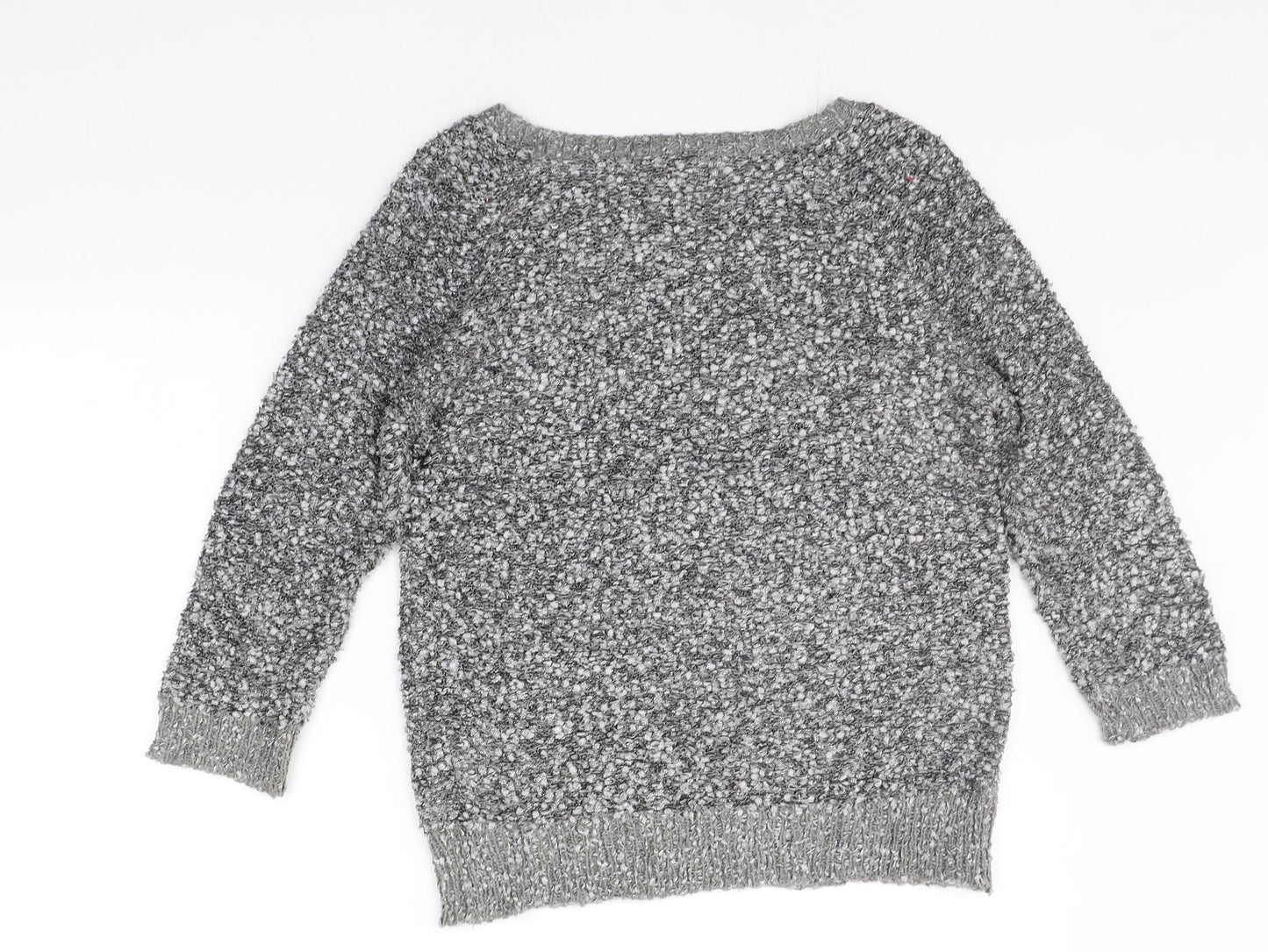 Womens UK Size S bm collection Grey Pullover Jumper