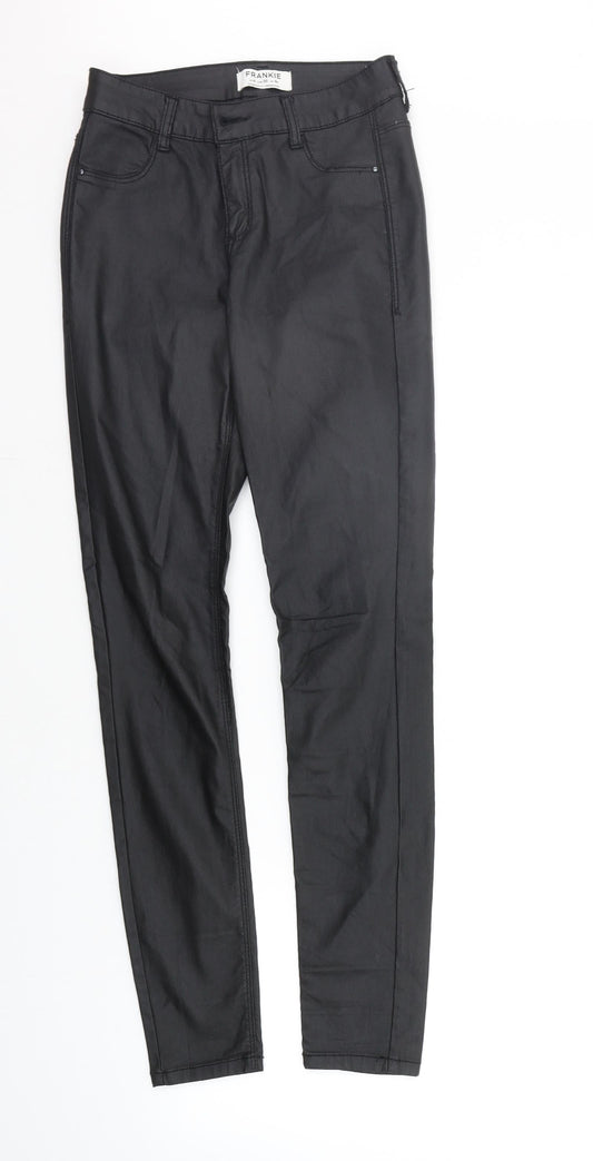 Womens UK Size 8 Dorothy Perkins Regular Fit Jegging Black Trousers