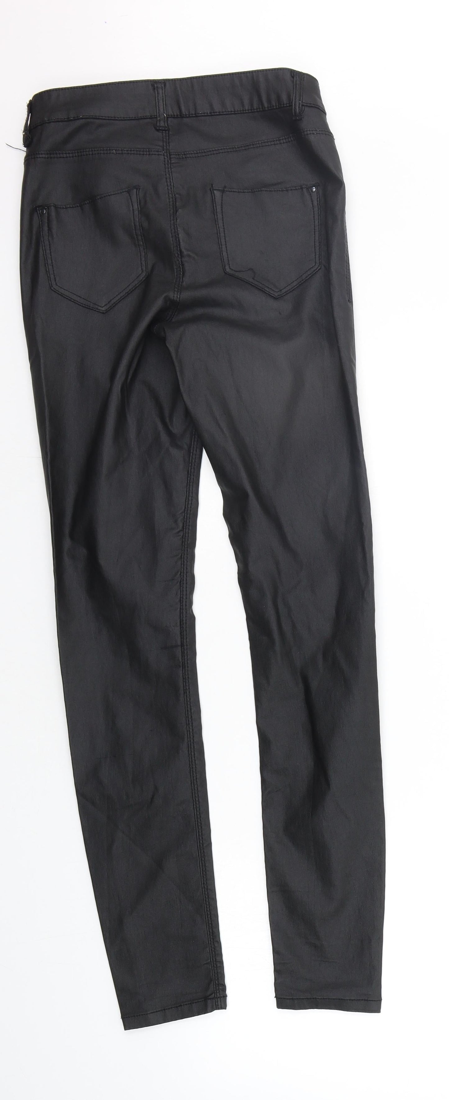 Womens UK Size 8 Dorothy Perkins Regular Fit Jegging Black Trousers