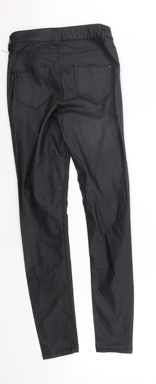 Womens UK Size 8 Dorothy Perkins Regular Fit Jegging Black Trousers