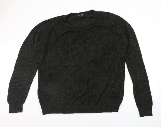 Womens UK Size L PEP&CO Green Pullover Jumper