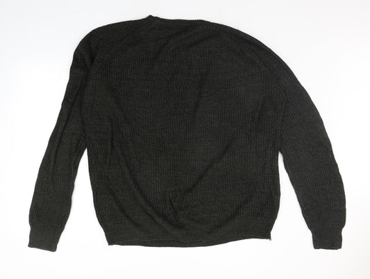 Womens UK Size L PEP&CO Green Pullover Jumper