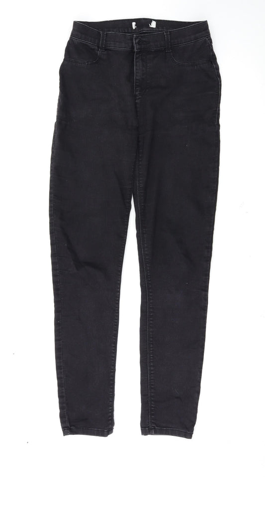 Dorothy Perkins Womens Black   Skinny Jeans Size 10 L30 in