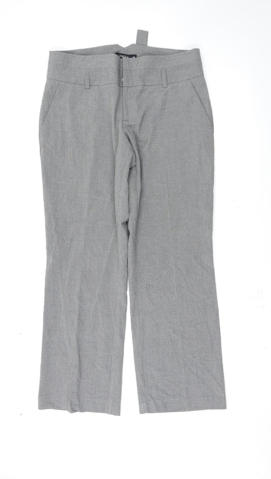 Womens UK Size 16 Lindex Regular Fit  Grey Trousers