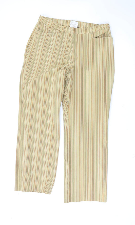 Womens UK Size 31 in Preworn Regular Fit  Multicoloured Trousers