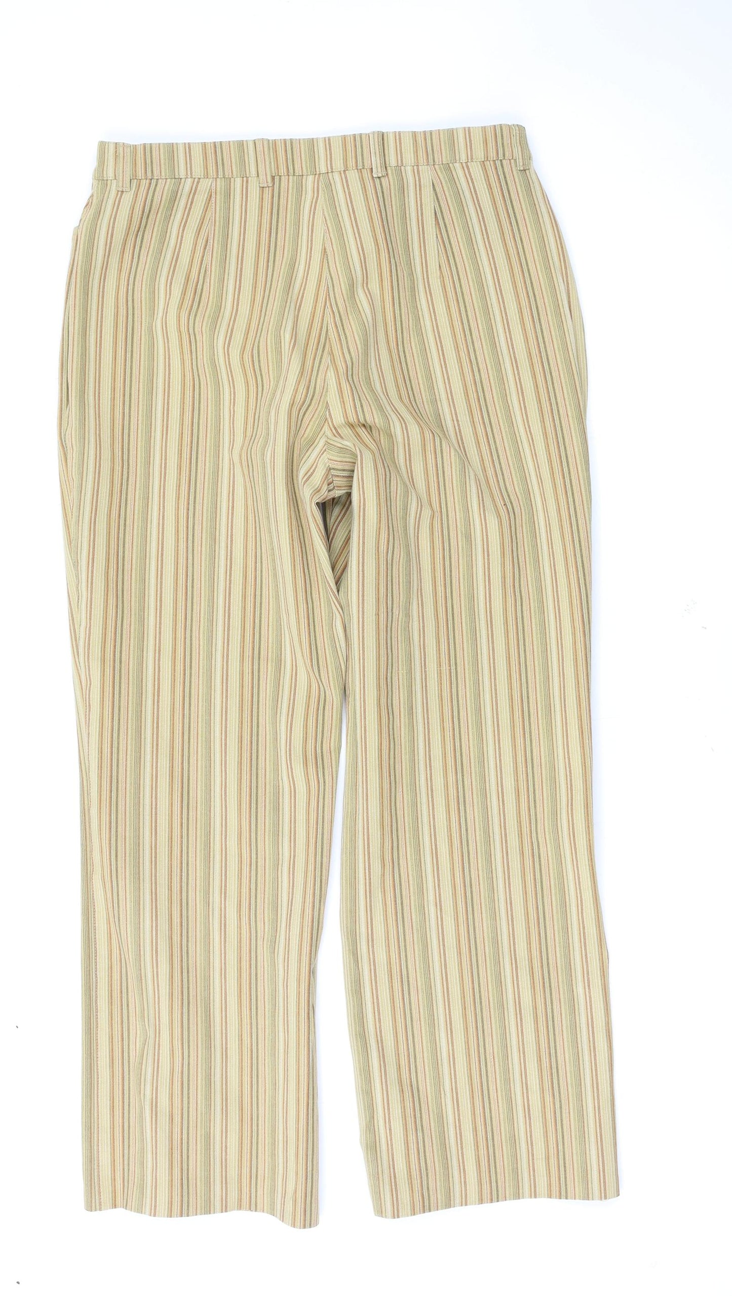 Womens UK Size 31 in Preworn Regular Fit  Multicoloured Trousers