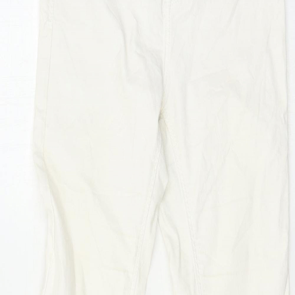 Astradivarius Womens White   Skinny Jeans Size 8 L27 in