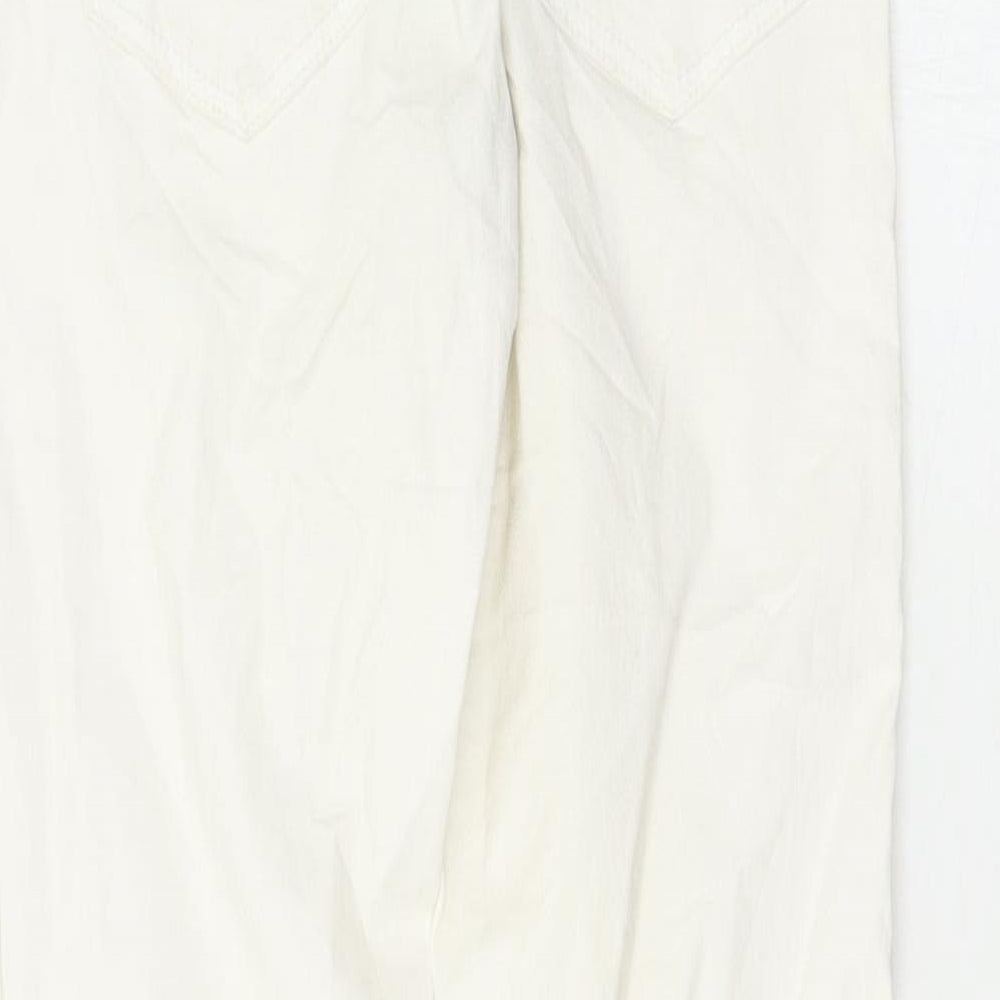 Astradivarius Womens White   Skinny Jeans Size 8 L27 in