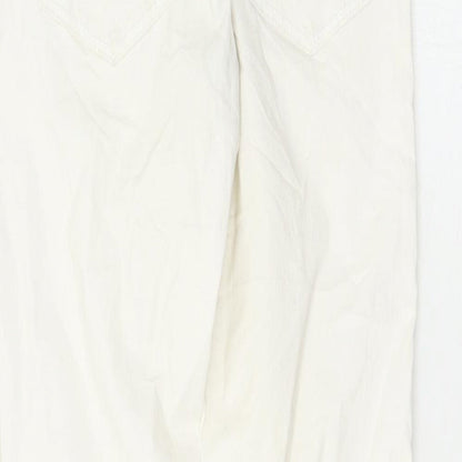Astradivarius Womens White   Skinny Jeans Size 8 L27 in