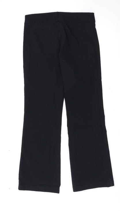 Amranto Womens Black   Trousers  Size 16 L30.5 in