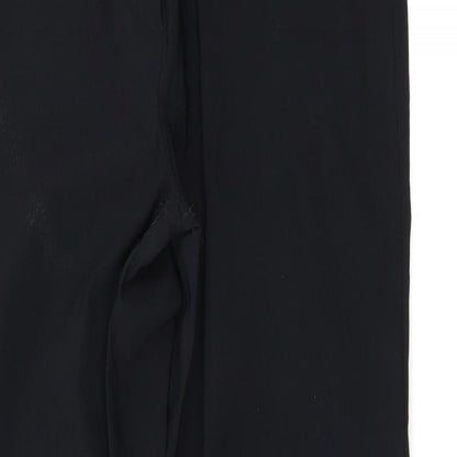 Amranto Womens Black   Trousers  Size 16 L30.5 in