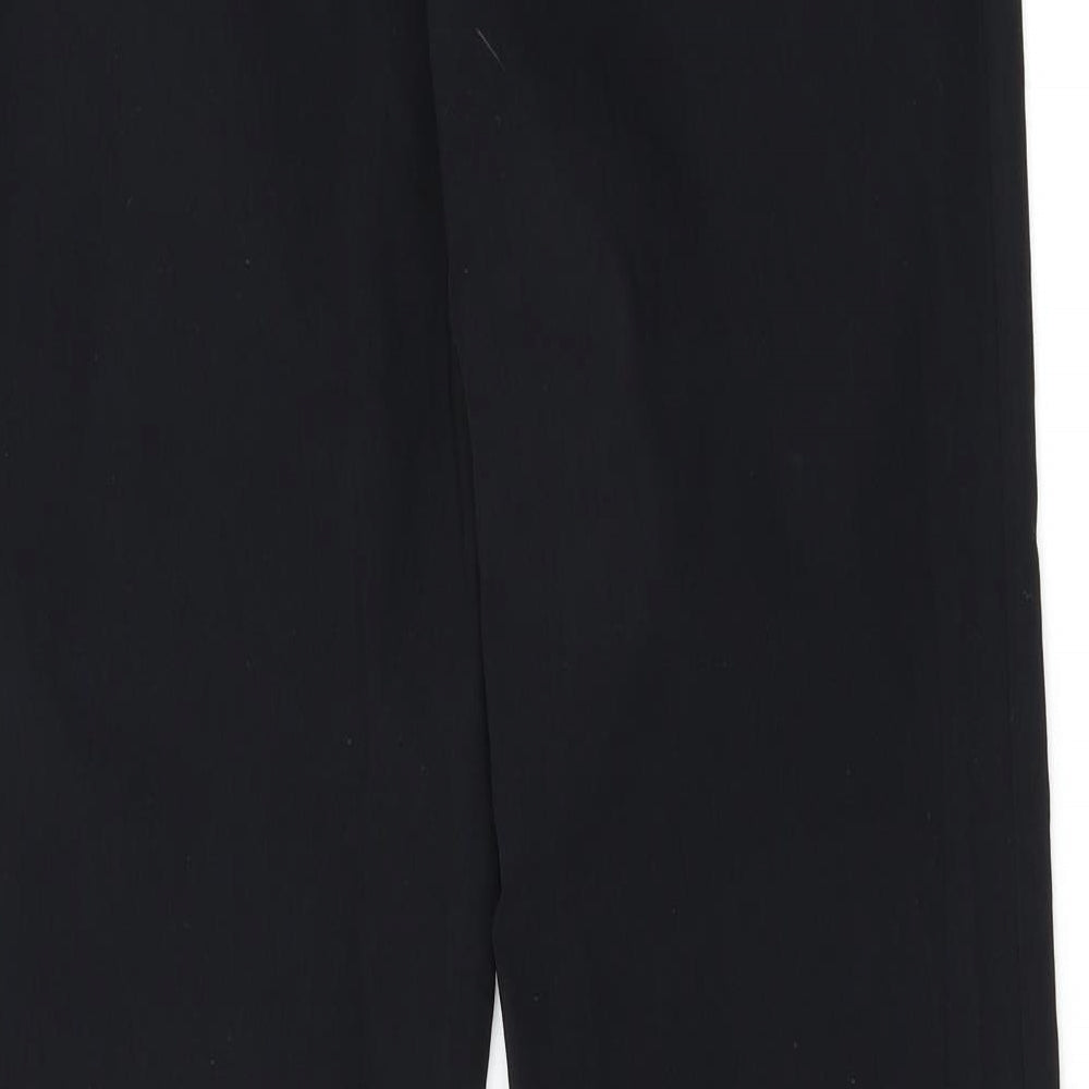 Amranto Womens Black   Trousers  Size 16 L30.5 in
