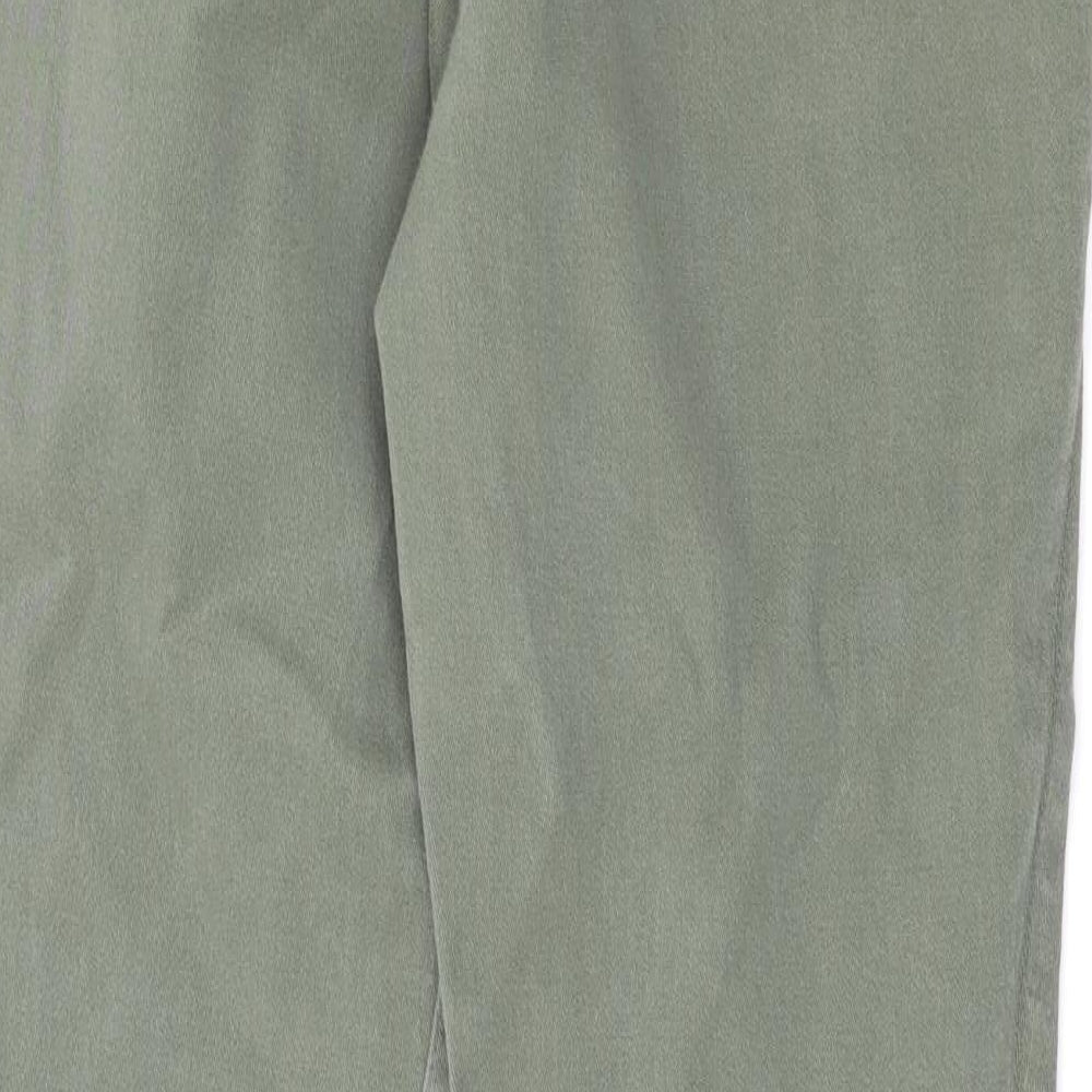 Womens UK Size 14 Wallis Regular Fit Skinny Green Jeans