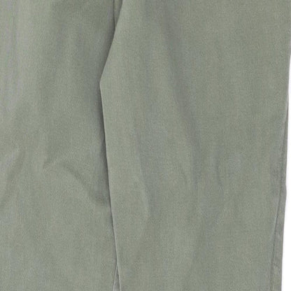 Womens UK Size 14 Wallis Regular Fit Skinny Green Jeans