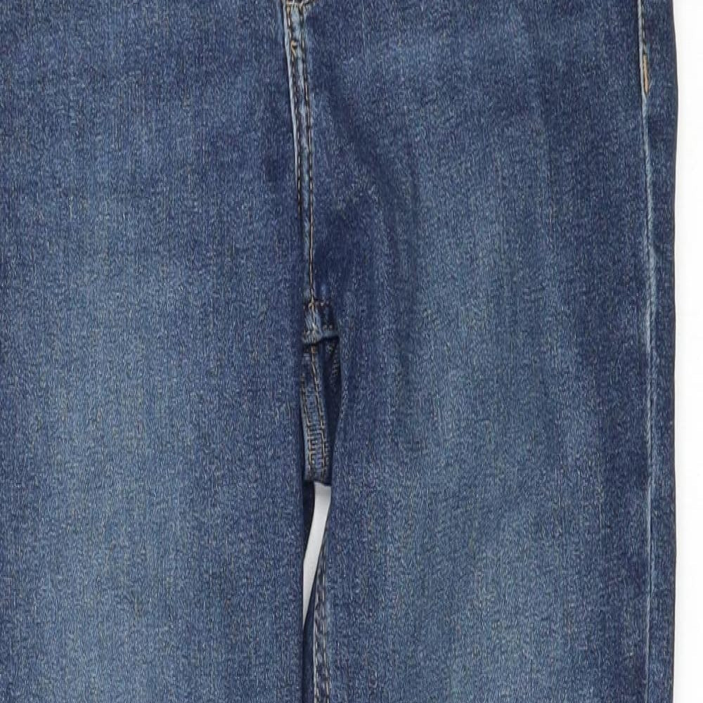 Topshop Womens Blue   Skinny Jeans Size 25 L32 in
