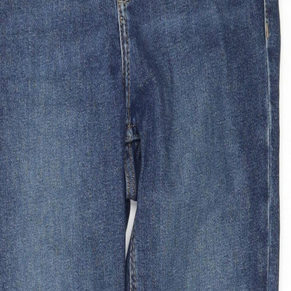 Topshop Womens Blue   Skinny Jeans Size 25 L32 in