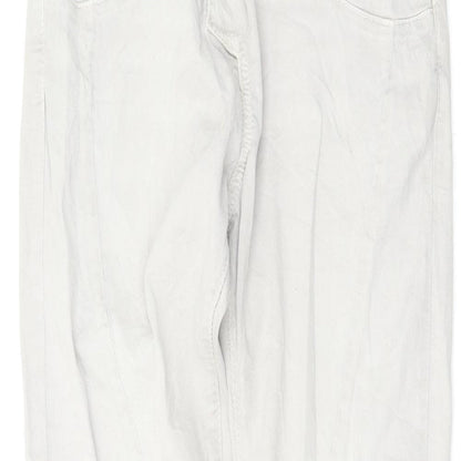 Womens UK Size 28 Preworn Regular Fit Skinny Grey Jeans