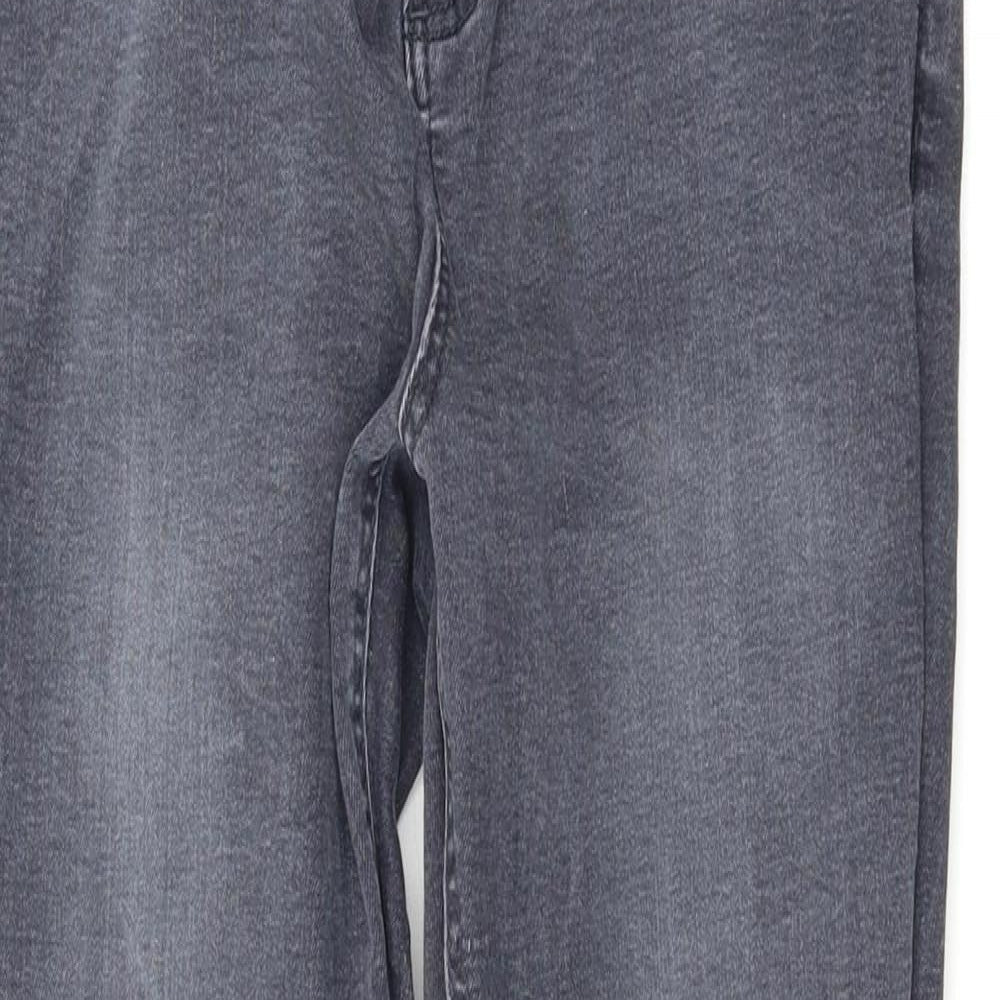 Dorothy Perkins Womens Grey   Skinny Jeans Size 10 L26 in