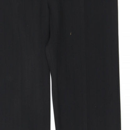 bay Womens Black   Trousers  Size 10 L31 in
