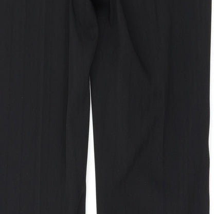 bay Womens Black   Trousers  Size 10 L31 in