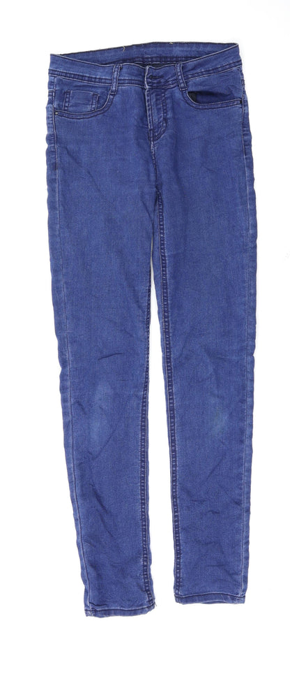 Attitude Girls Blue   Skinny Jeans Size 13 Years