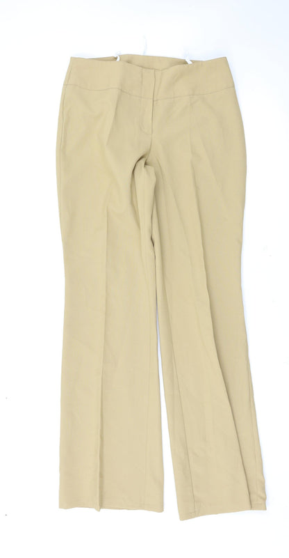 Womens UK Size 32 Preworn Regular Fit  Brown Trousers