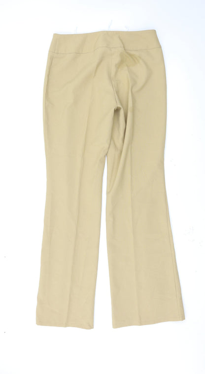 Womens UK Size 32 Preworn Regular Fit  Brown Trousers
