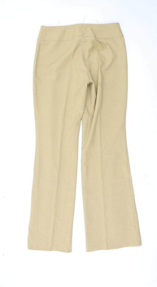 Womens UK Size 32 Preworn Regular Fit  Brown Trousers