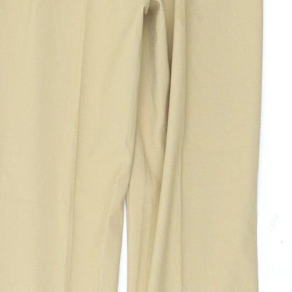 Womens UK Size 32 Preworn Regular Fit  Brown Trousers