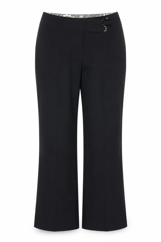 Womens UK Size 14 Marks and Spencer Regular Fit  Black Trousers