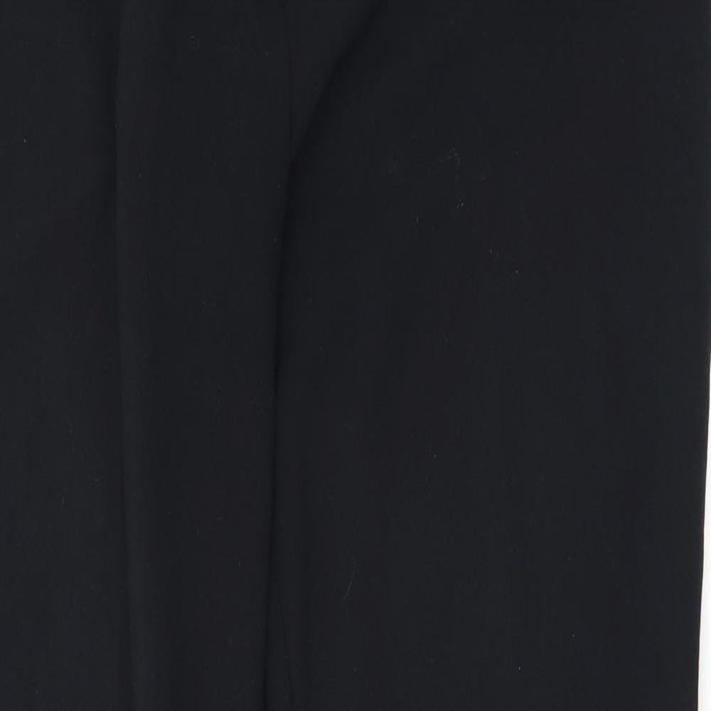 Womens UK Size 14 Marks and Spencer Regular Fit  Black Trousers