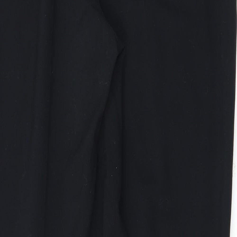 Womens UK Size 14 Marks and Spencer Regular Fit  Black Trousers