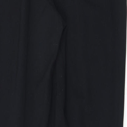 Womens UK Size 14 Marks and Spencer Regular Fit  Black Trousers