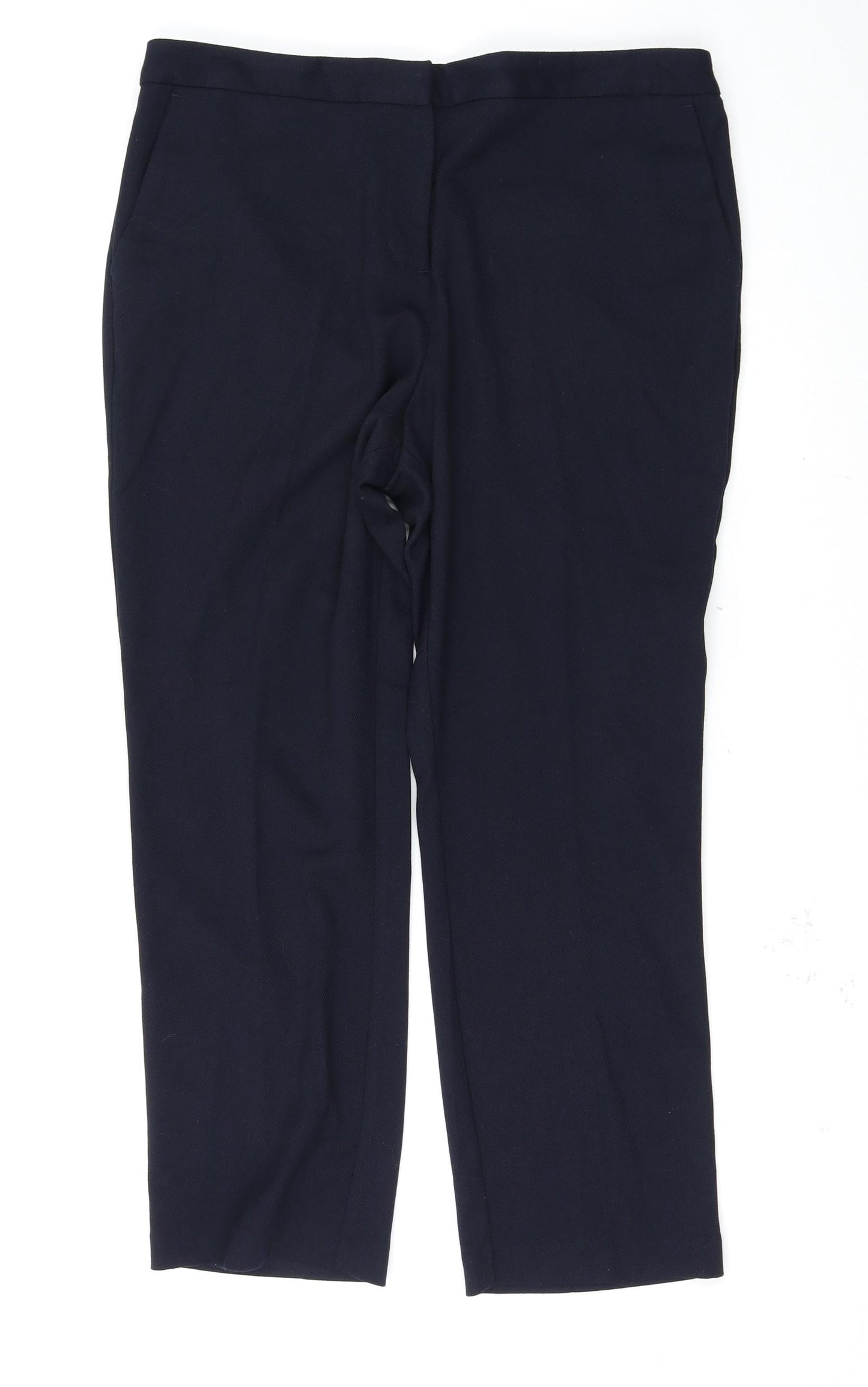 Matalan Womens Blue   Trousers  Size 14 L26 in
