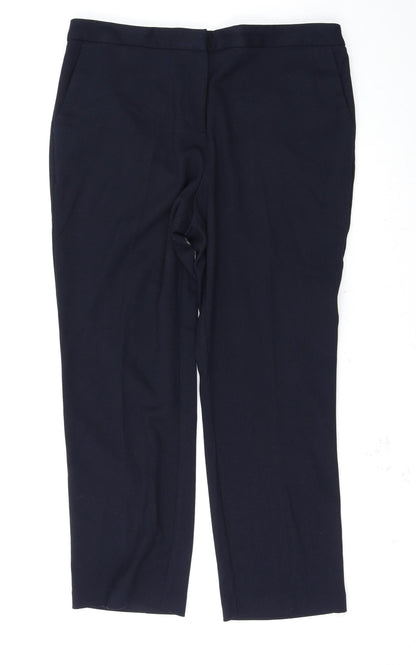 Matalan Womens Blue   Trousers  Size 14 L26 in