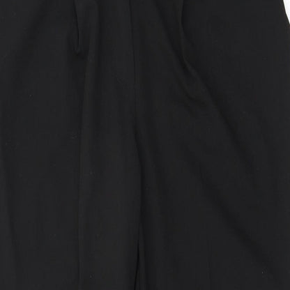 Womens UK Size 8 New Look Regular Fit  Black Trousers