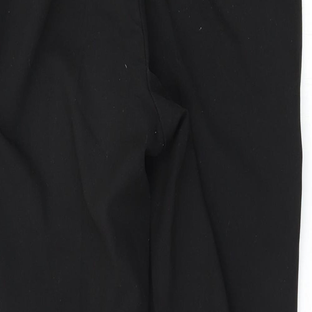 Womens UK Size 8 New Look Regular Fit  Black Trousers