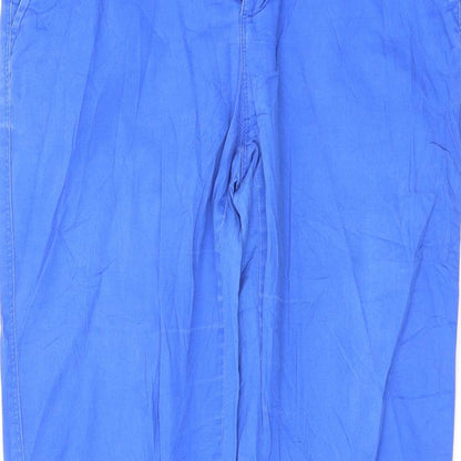 Calliope Womens Blue   Trousers  Size XS L28 in
