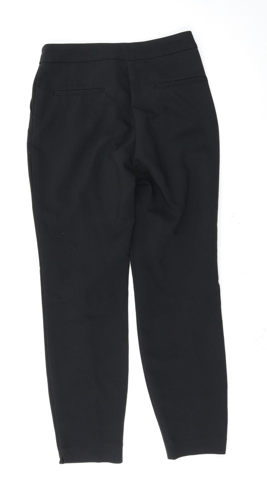 Matalan Womens Black   Trousers  Size 8 L26 in