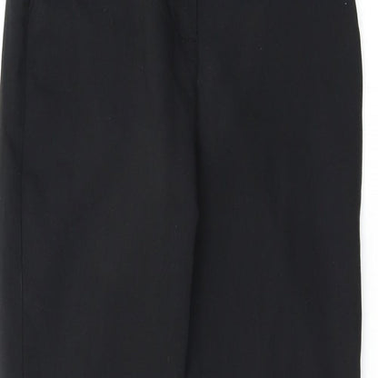 Matalan Womens Black   Trousers  Size 8 L26 in