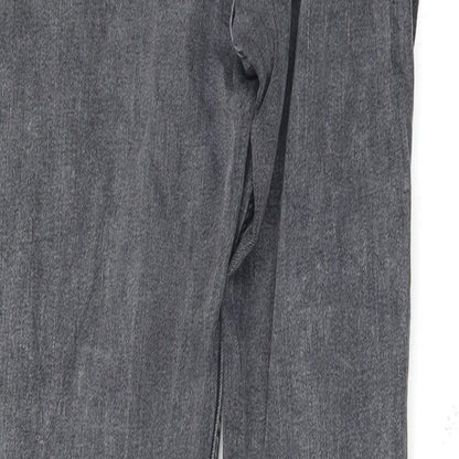 abbey denim Womens Grey   Skinny Jeans Size 32 L30 in