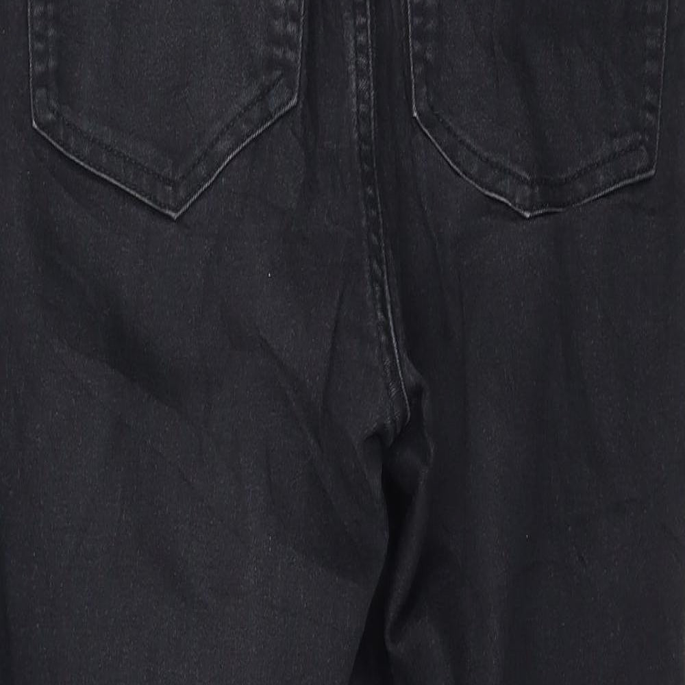 Womens UK Size 12 Preworn Regular Fit Jegging Black Jeans