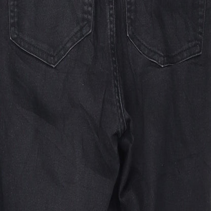 Womens UK Size 12 Preworn Regular Fit Jegging Black Jeans