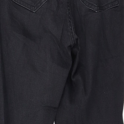 Womens UK Size 12 Preworn Regular Fit Jegging Black Jeans