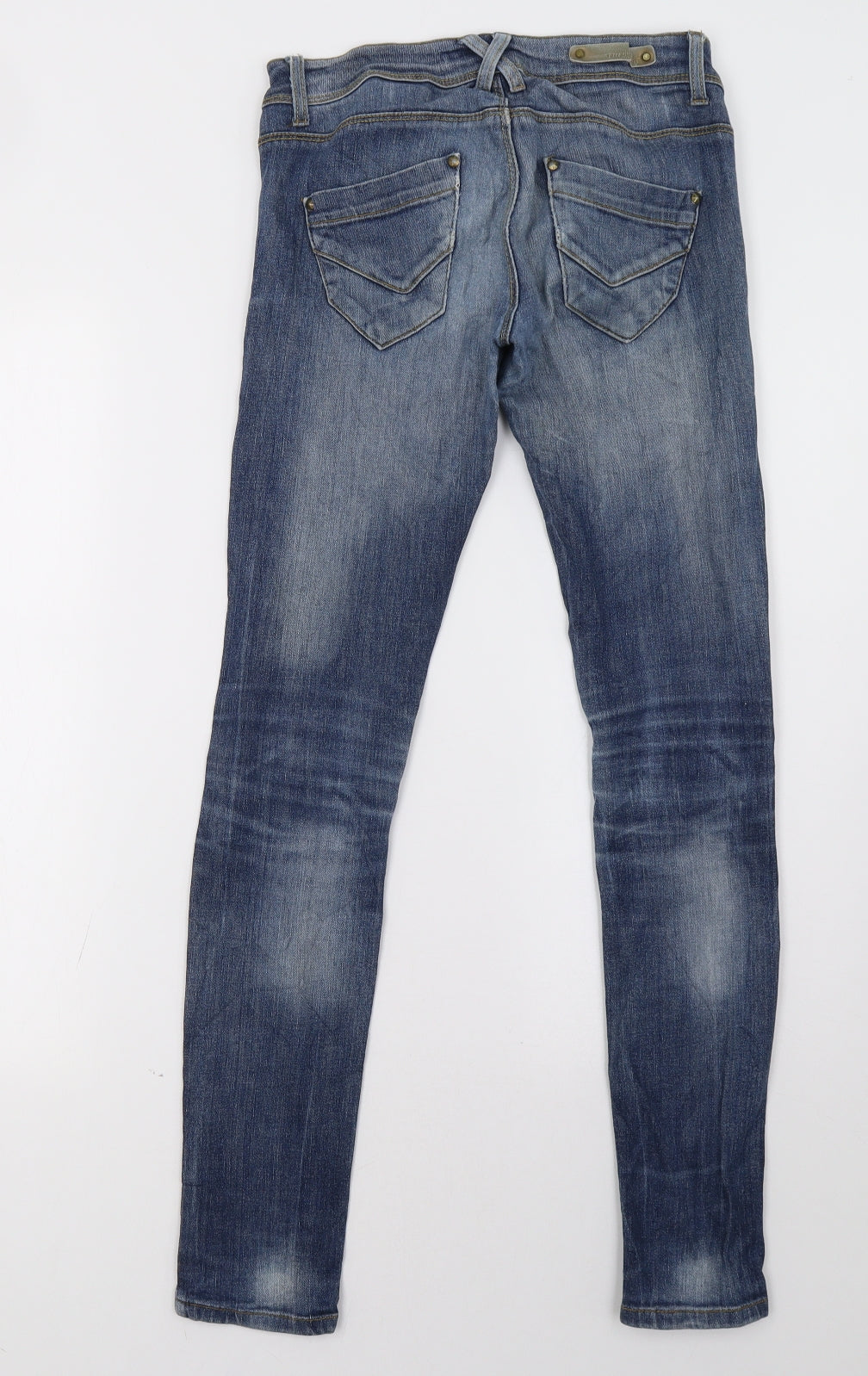 Womens UK Size 28 Terranova Regular Fit Straight Blue Jeans