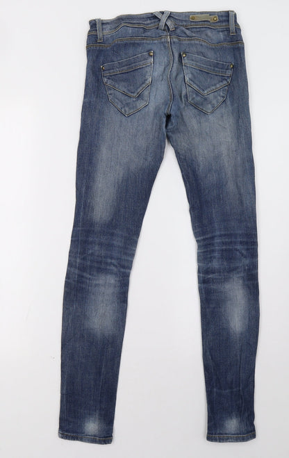 Womens UK Size 28 Terranova Regular Fit Straight Blue Jeans