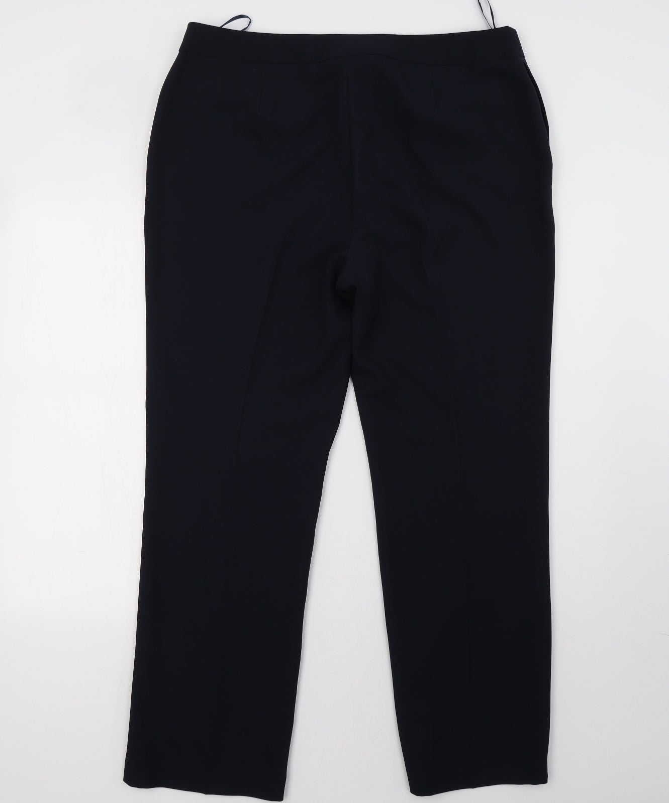 Womens UK Size 16 bonmarch Regular Fit  Blue Trousers