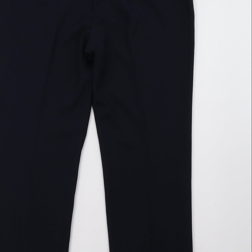 Womens UK Size 16 bonmarch Regular Fit  Blue Trousers