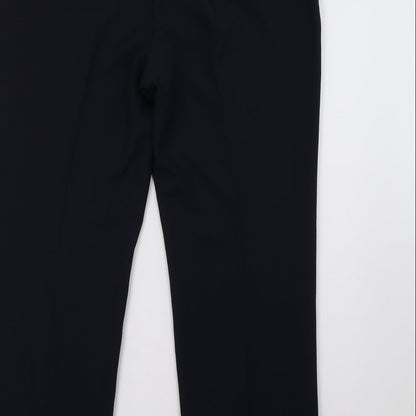 Womens UK Size 16 bonmarch Regular Fit  Blue Trousers