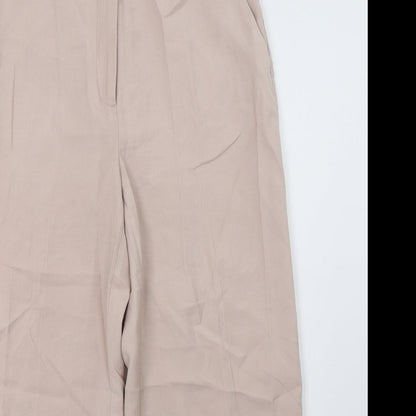 Womens UK Size 10 H&M Regular Fit  Pink Trousers